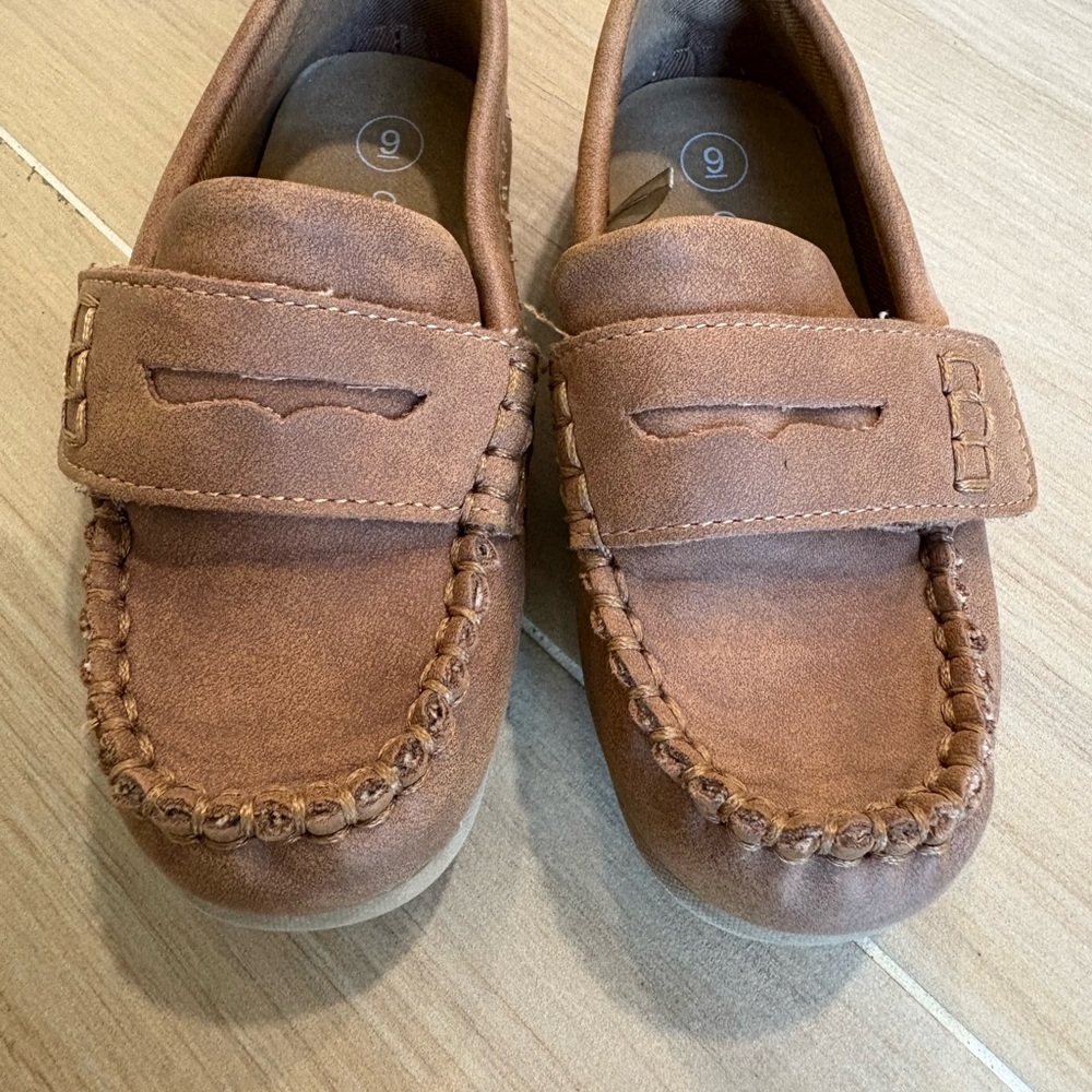 Kids Brown Loafers